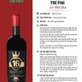 Rượu Vang Ý Trepini 16 Piscina Primitivo